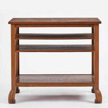 Carl Malmsten, an oak side table, for Stockholm City Hall, ca 1920-22.