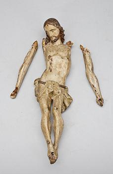 SKULPTUR, trä, 1700/1800-tal.