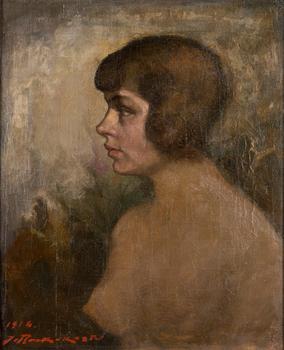 Jalmari Ruokokoski, Portrait of a woman.