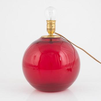 Bordslampa, 1900-talets andra hälft.