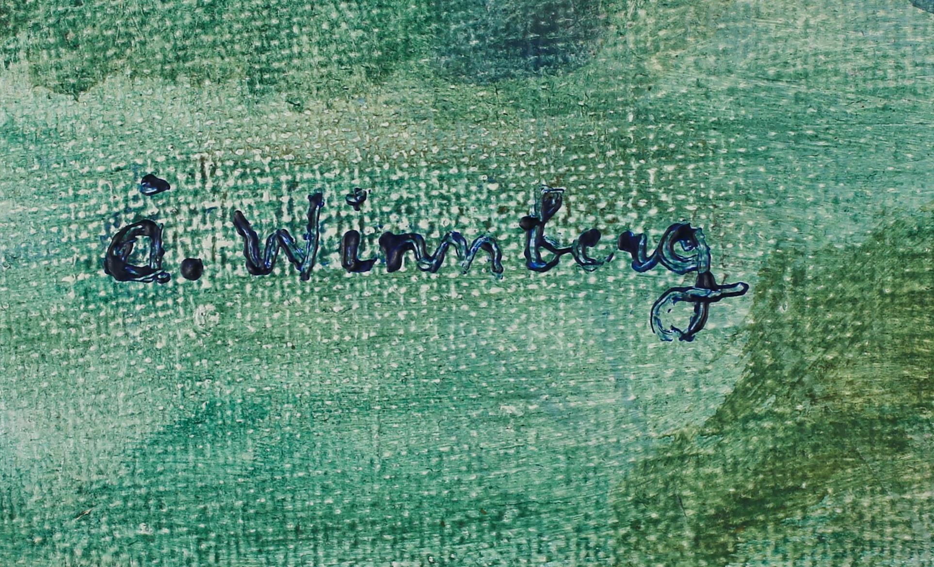 ÅKE WINNBERG, olja på duk, signerad.