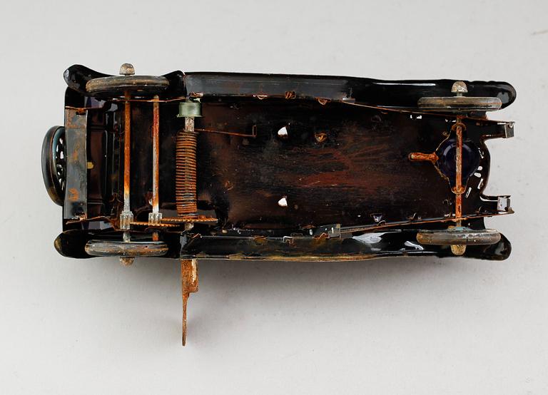 LEKSAK, plåtbil, Mettoy, England, 1900-talets mitt.