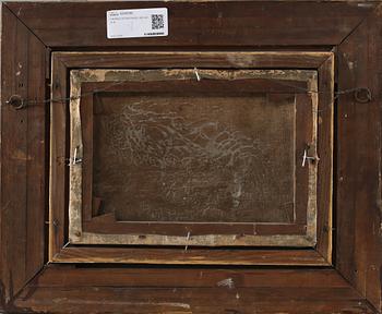 OKÄND KONSTNÄR, olja på duk, signerad H C Littlejohn(?) samt daterad 1905.