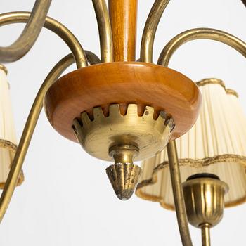 Harald Notini, a ceiling lamp model 11664, Arvid Böhlmarks Lampfabrik, Stockholm, 1950s.