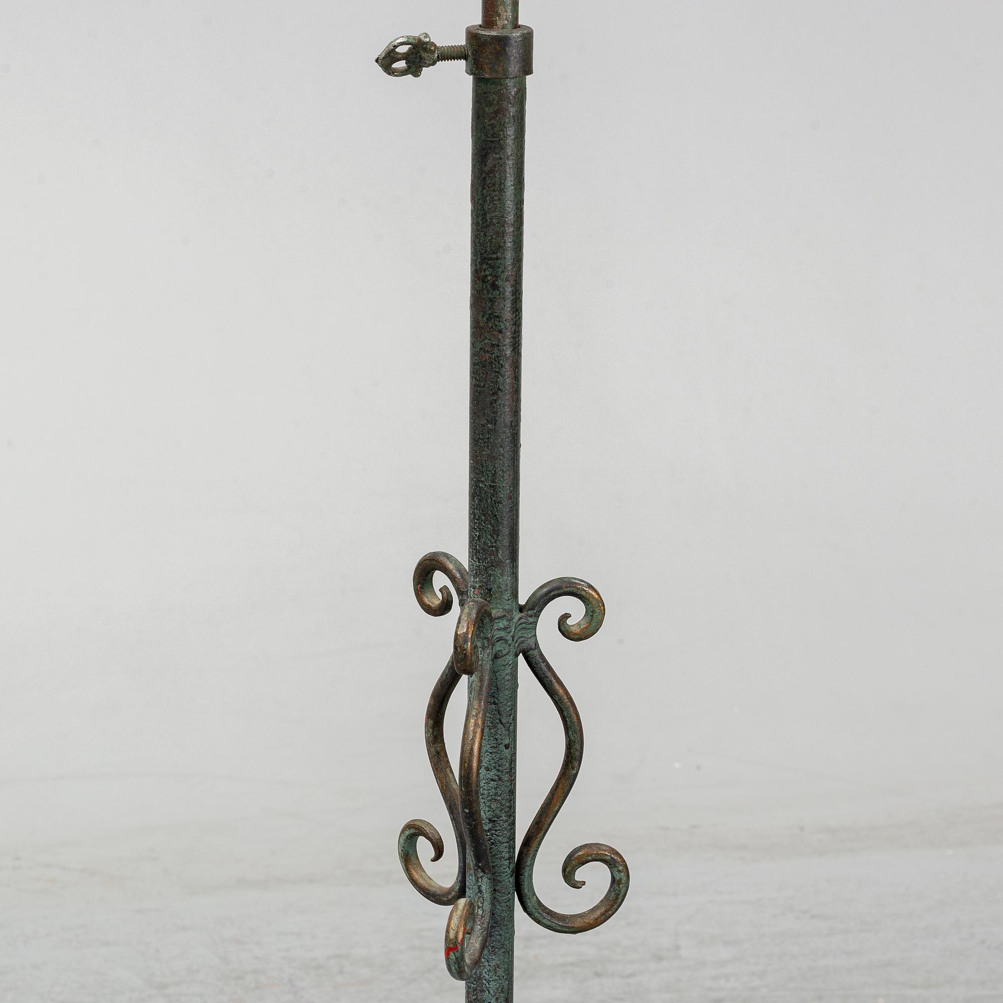 A first half of the 20th century floor light.