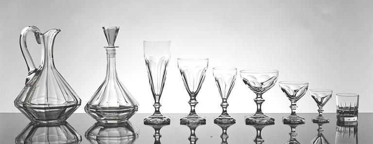 SERVIS, glas, 55 delar.