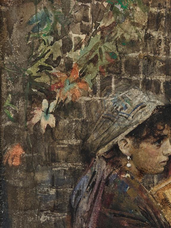Anders Zorn, "Italienska gatumusikanter".