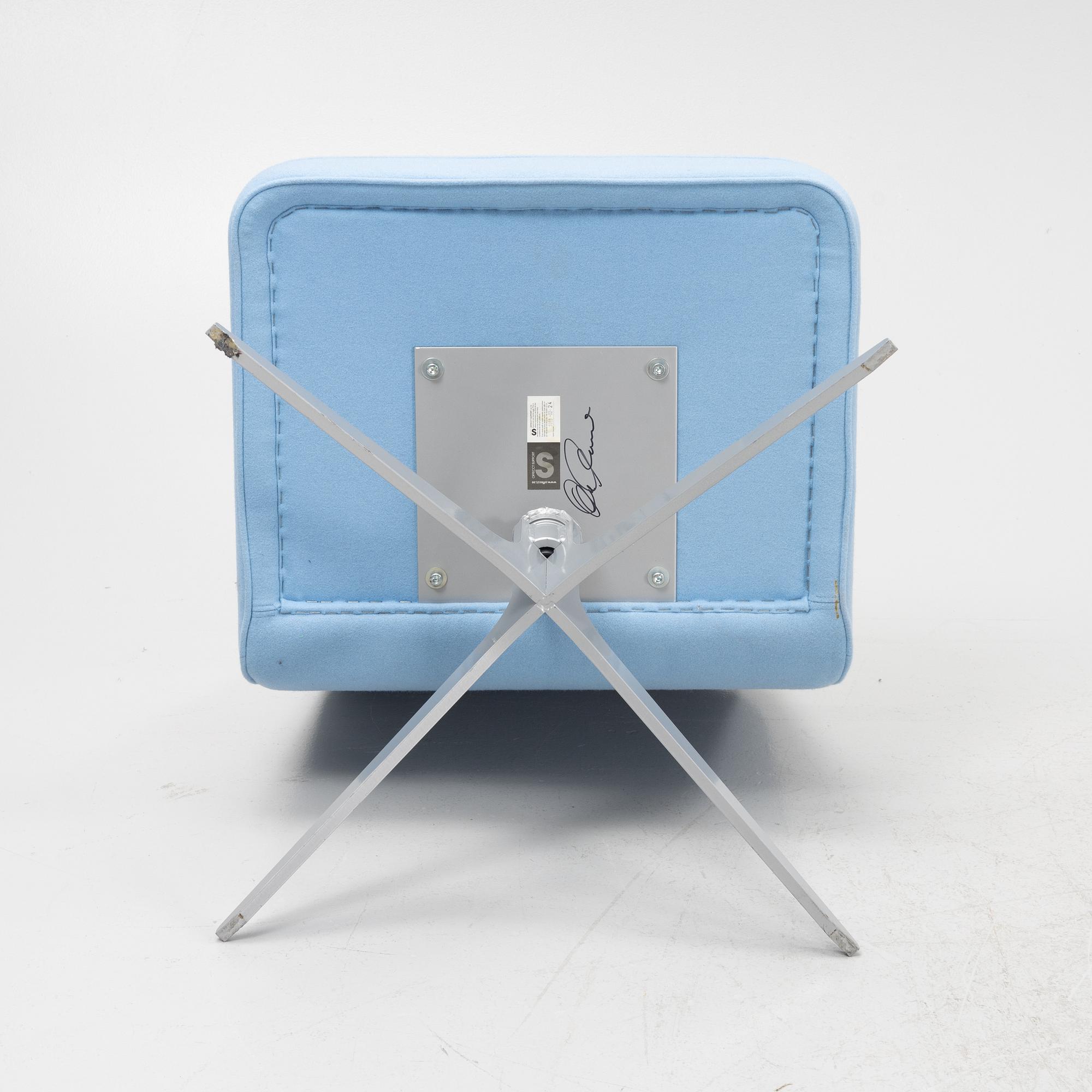 Claesson Koivisto Rune, a 'Canyon' easy chair, signed and unique prototype, Offecct.