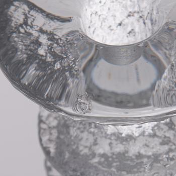 TIMO SARPANEVA, LJUSSTAKAR, 8 st, "Festivo", Iittala, en del signerade TS.