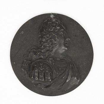 Svensk regentlängd, medaljonger, metall, 20 st , sekelskiftet 1800/1900.