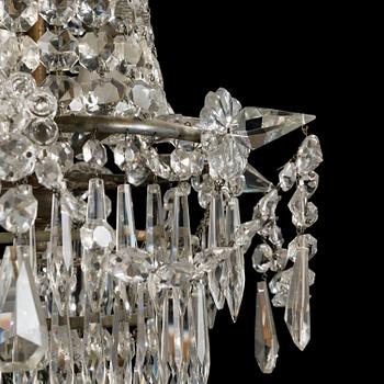 An early 20th century chandelier.