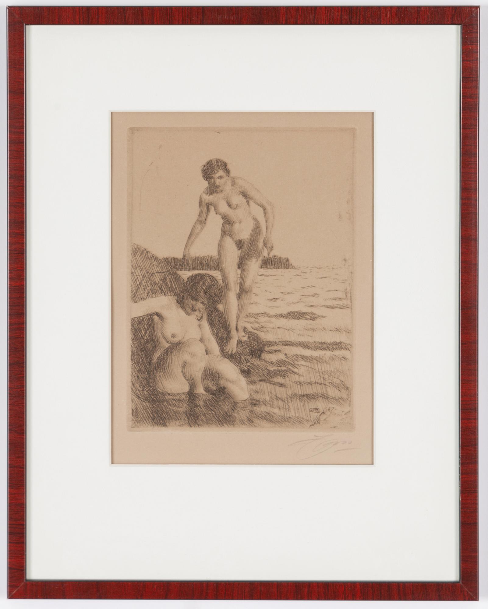 Anders Zorn, "PÅ Hemsö".