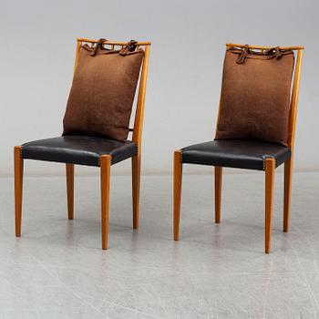 JOSEF FRANK, six model 970 chairs for Svenskt Tenn, Sweden.