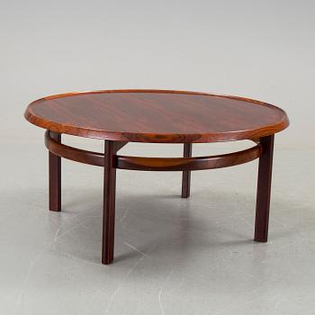 A Torbjörn Afdal rosewood sofa table from Haug Sniekkeri, Bruksbo, Norway, 1960's.
