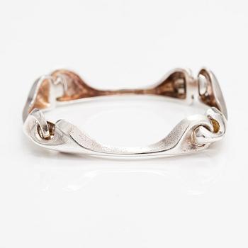 Björn Weckström, Armband "Armilla", sterlingsilver. Lapponia 1977.