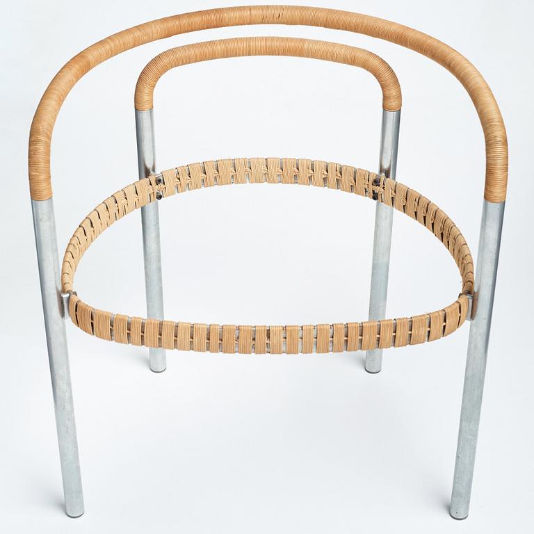 Poul Kjaerholm, a "PK 12" chair, edition E Kold Christensen, Denmark ca 1962.