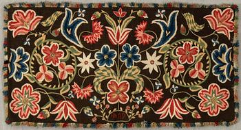 Sled cushion (Sledge cushion) Skåne early 20th century.