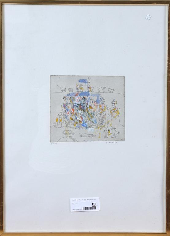 MADELEINE PYK, , litografi, sign.