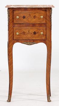 SÄNGBORD, rokokostil, 1900-tal.