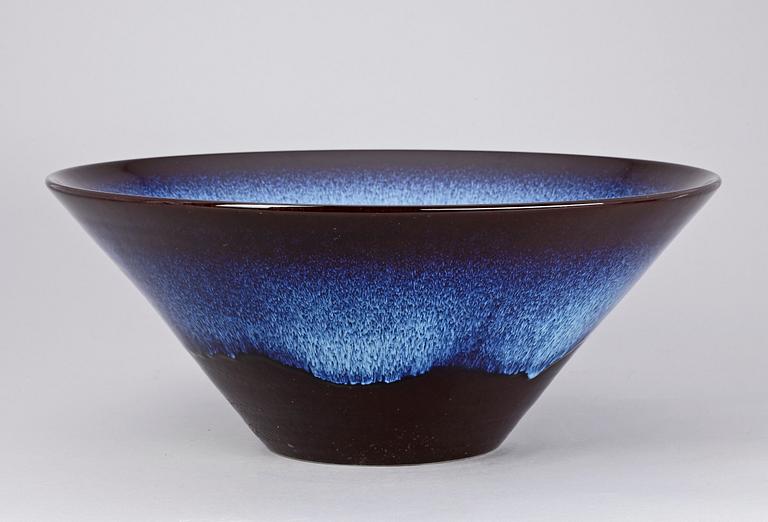 SKÅL, stengods. Bertil Lundgren, Rörstrand. Unikat nr 169478.