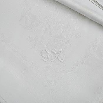 DUKAR, 5 st, linnedamast.