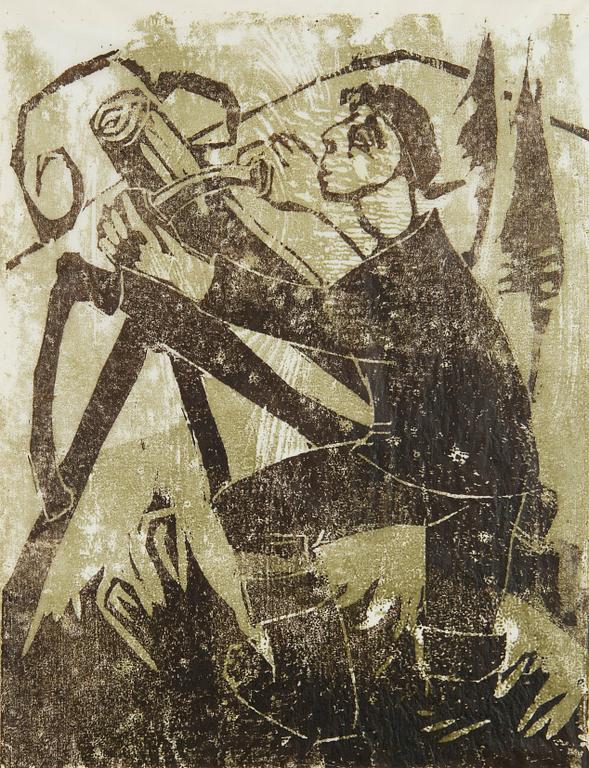 Reidar Särestöniemi, "Pöllinparkkaaja".