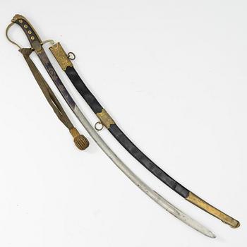 A Swedish officer's sabre from around the year 1800.