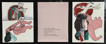 BEVERLOO CORNEILLE, litografier, 8 st, sign o numr 11/50.