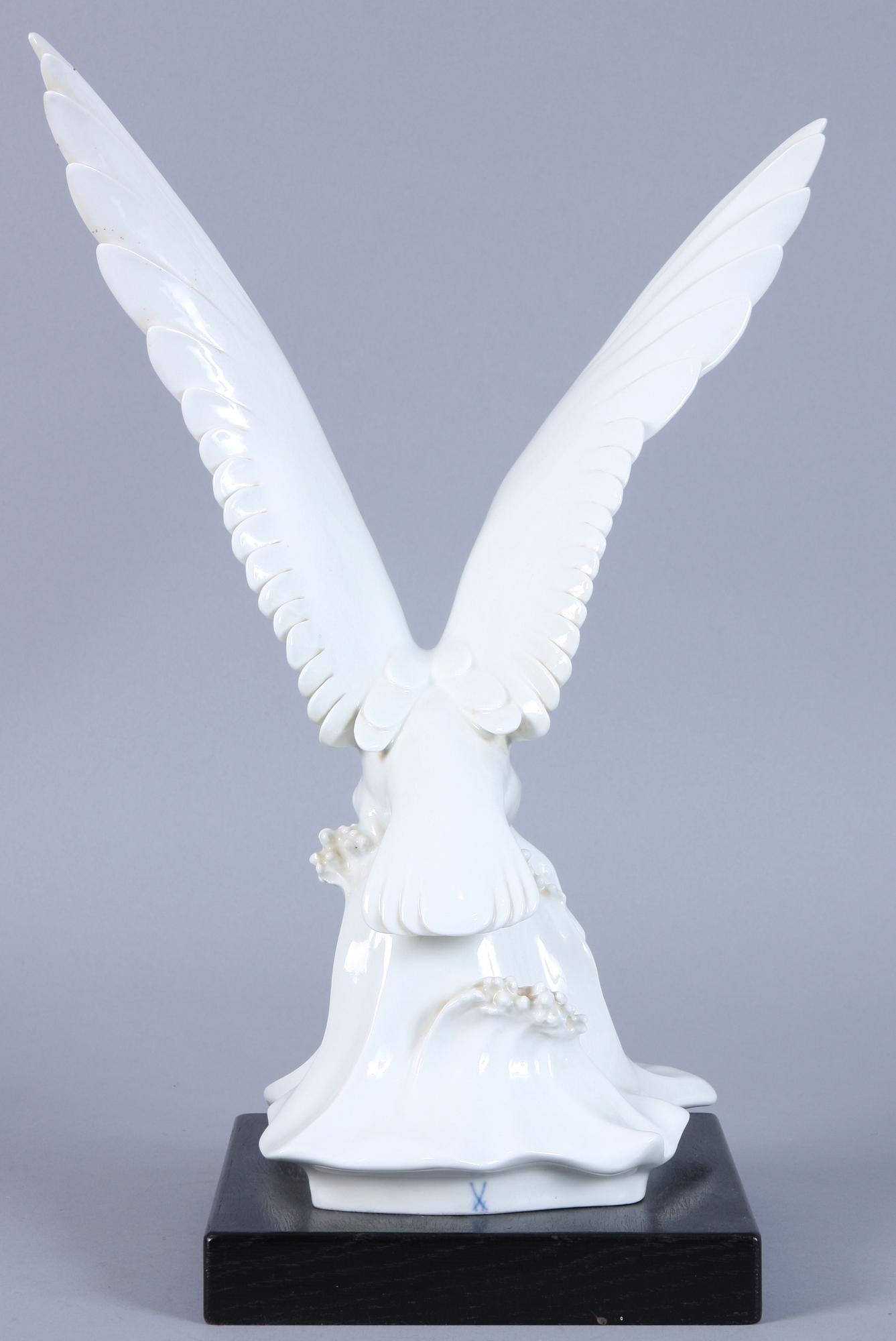 FIGURIN, porslin, Meissen.