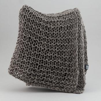 Eldblå, filt/överkast, Gotlandic wool.