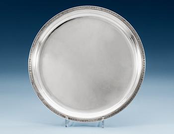 An Atelier Borgila sterling tray, Stockholm 1939.