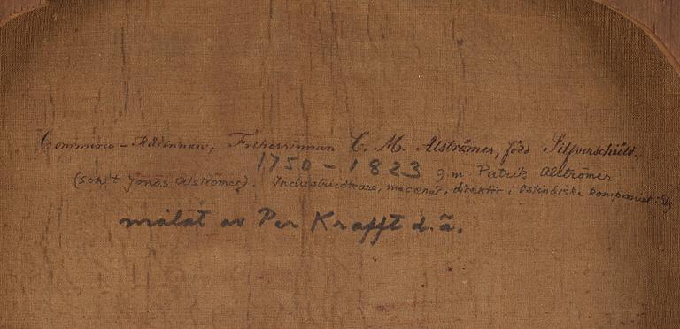 Per Krafft d.ä., "Christina Maria Alströmer", (född Silfverschiöld)(1751-1823).