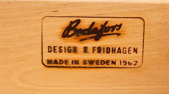 SKÄNK, design B Fridhagen, Bodafors 1962.