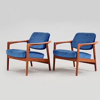 FÅTÖLJER, Folke Ohlsson, för Dux, 1960-tal.
