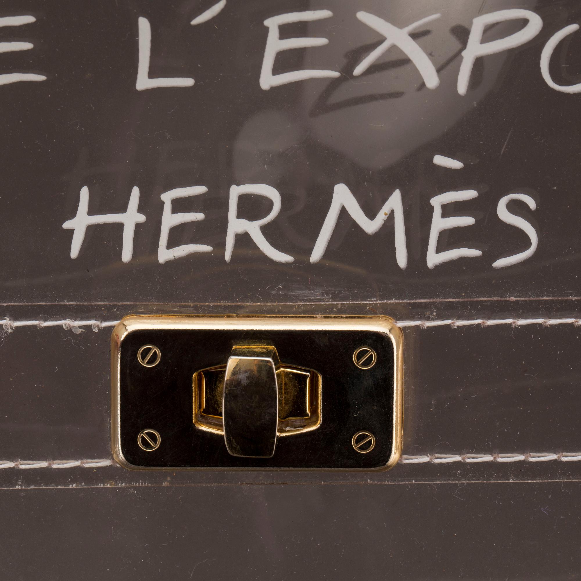 VÄSKA,"Plastic Kelly", Hermès.
