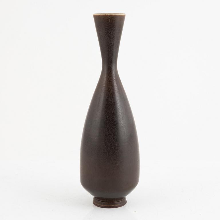 Berndt Friberg, a stoneware vase, Gustavsbergs ateljé, Sweden, 1961.