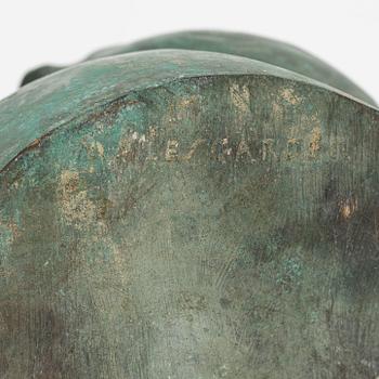 Carl Milles, efter. Skulptur. Brons. Märkt Millesgården under.