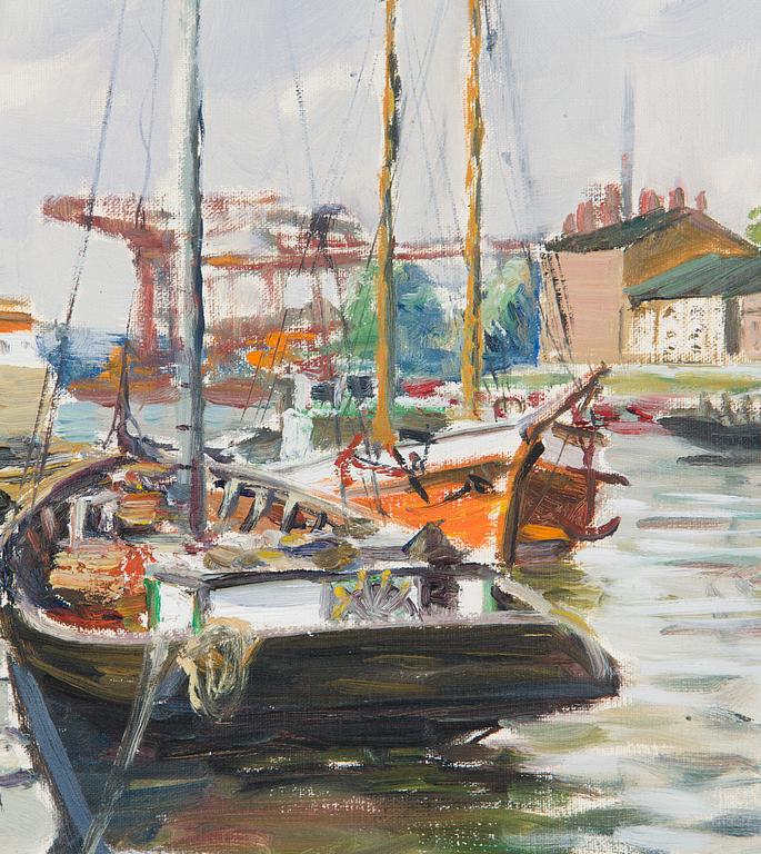 Pentti Veroma, Näkymä Aurajoelta.