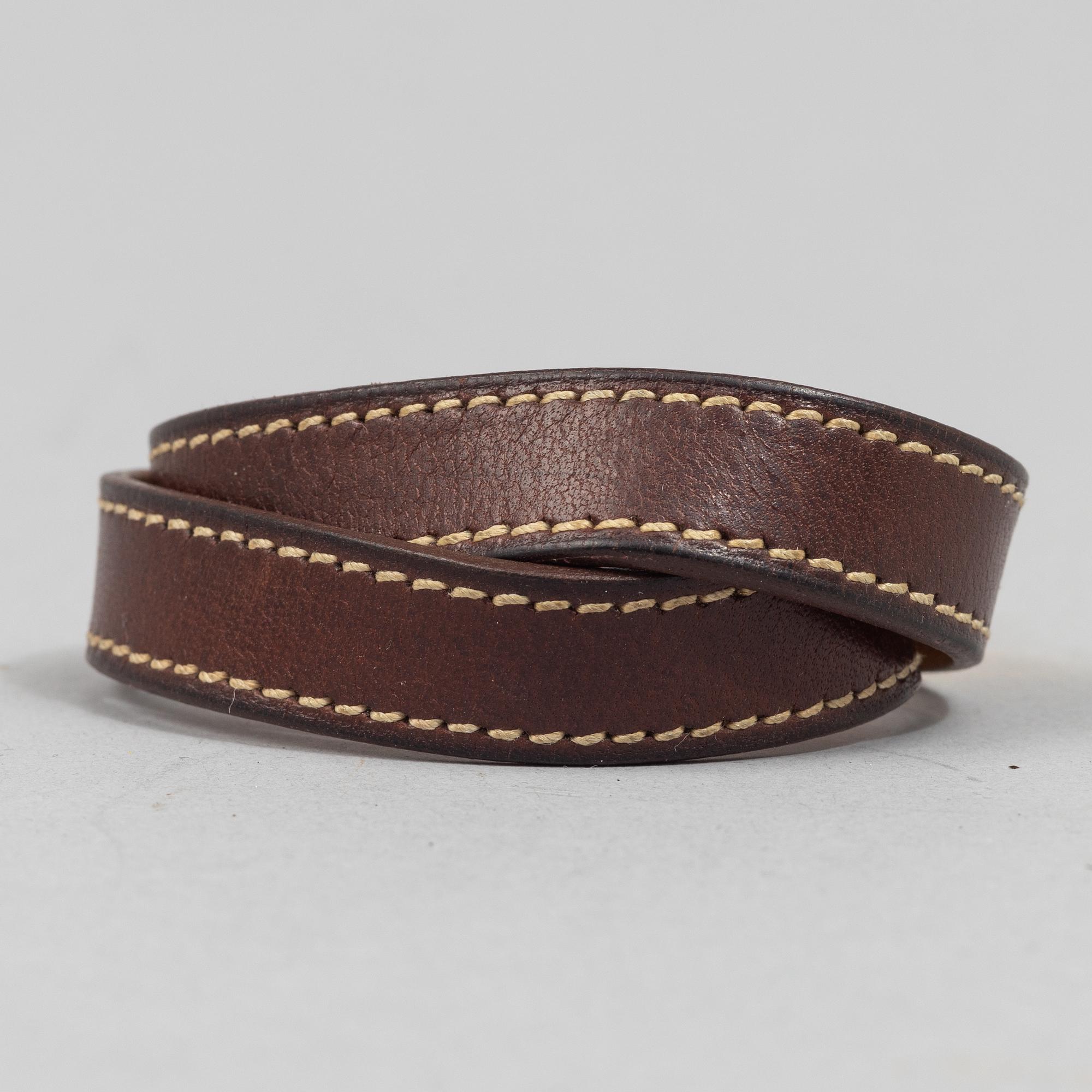 Hermès, bracelet, "Kelly Double Tour", 2008.