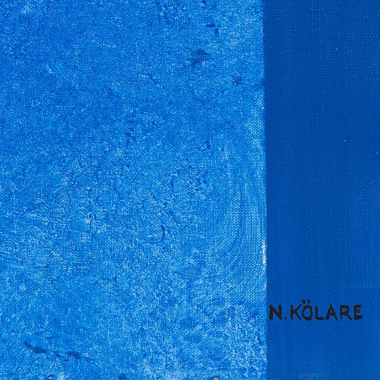 Nils Kölare, oil on canvas, signed.