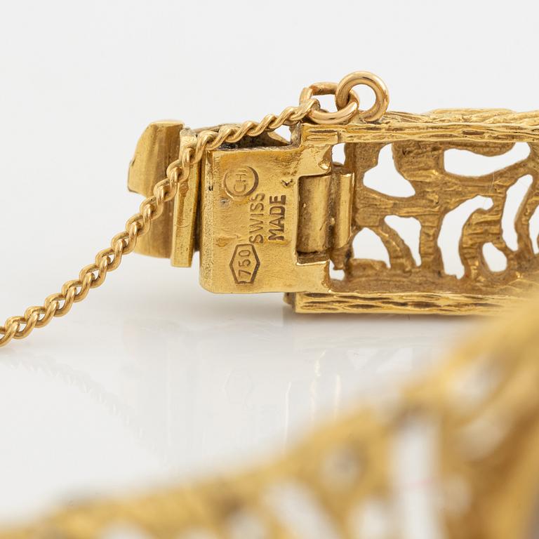 Bulova 18k gold watch swiss made online