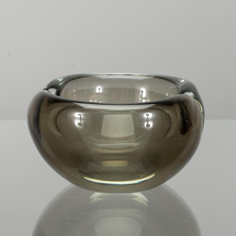 KONSTGLAS, glas, Kaj Franck, signerad K. Franck Nuutajärvi Notsjö -56.