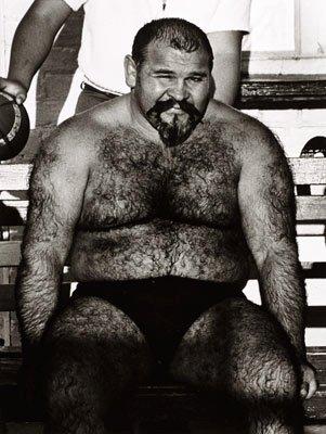 Christer Strömholm, "Honest John, 'Muscle Beach', Santa Monica 1963".