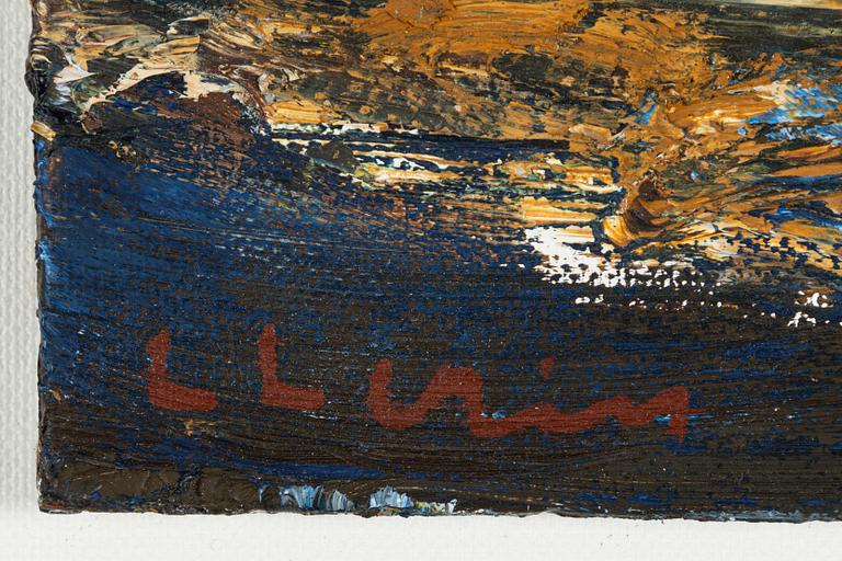 Lars Lerin, From Lofoten.