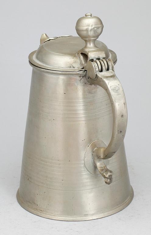 SKÄNKSTOP, tenn. Gudmund Östling, Vimmerby, 1780.