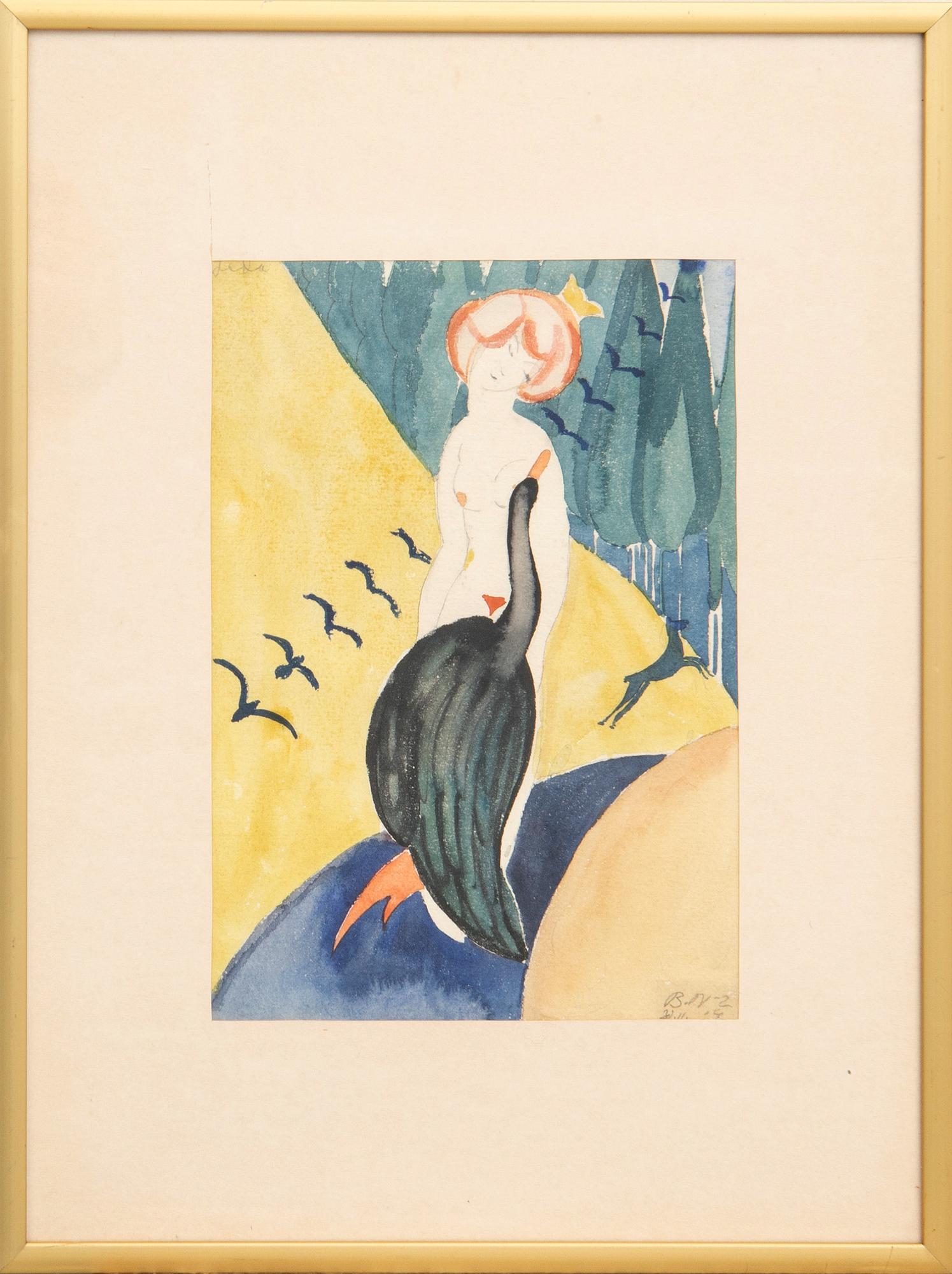 Brita Nordencreutz, Leda and the Swan.