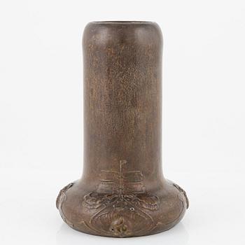 Hugo Elmqvist, an Art Nouveau vase, Stockholm, early 20th Century.