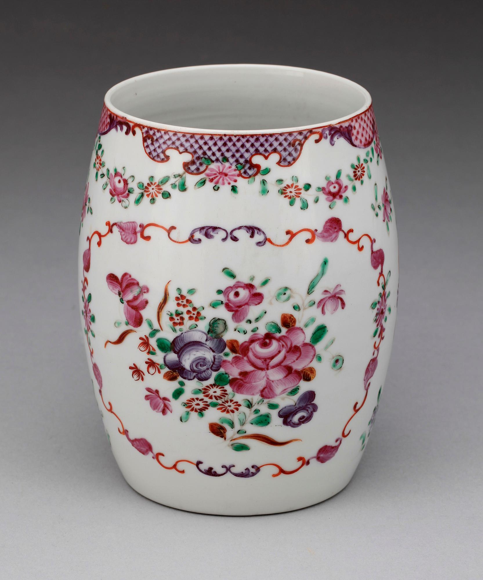 MUGG, porslin, Qing dynastin, Qianlong (1736-95).