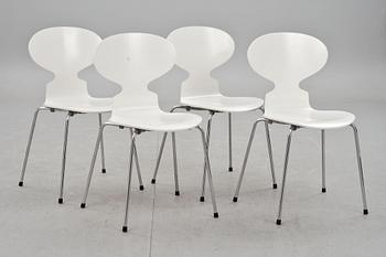 STOLAR, 4 st, "Myran", Arne Jacobsen, Fritz Hansen.