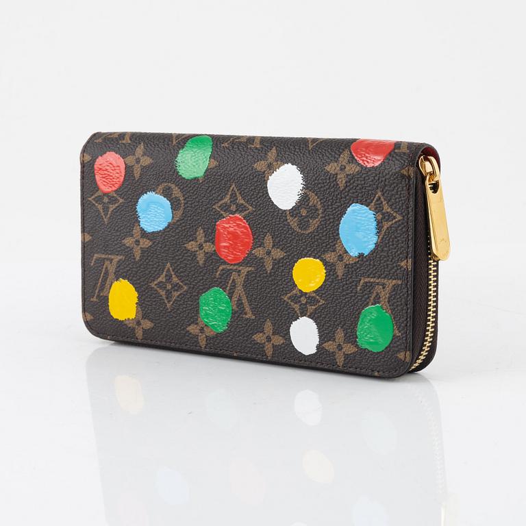 Louis Vuitton X Yayoi Kusama, plånbok, "Zippy Wallet". 2023.